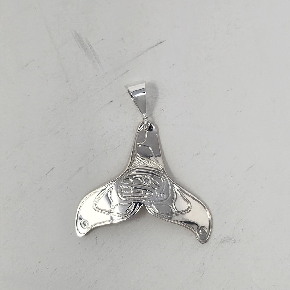 Silver pendants by Valerie Lancaster